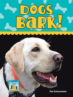 cover image of Dogs bark!